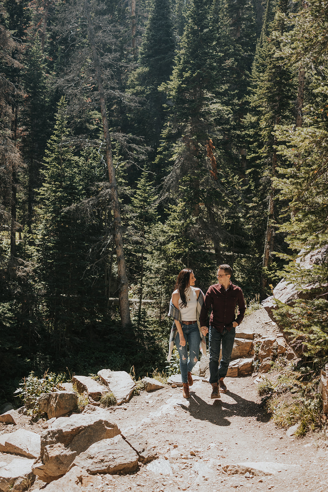 Rocky Mountain National Park Adventure Engagement Session